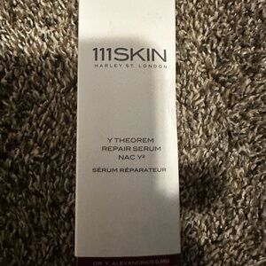 111SKIN Repair Serum NAC Y2 in Burgundy and Silver NEW Never Opened